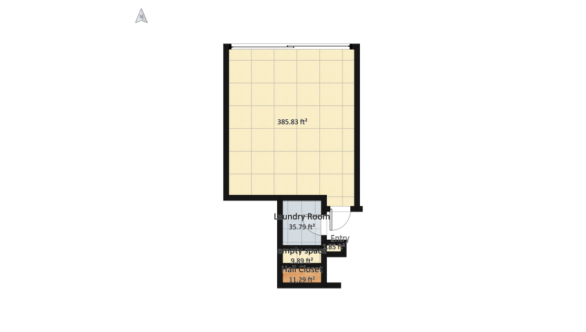 attic space floor plan 34.52