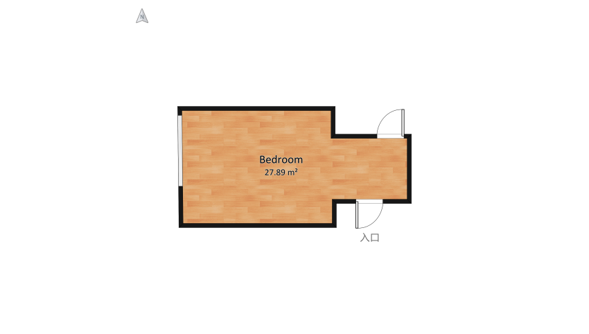 bedroom floor plan 48.35