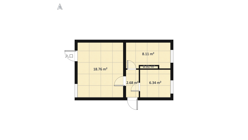 Tymek Residence floor plan 41.31