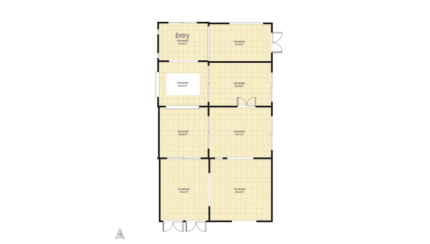 Modern Design floor plan 493.15