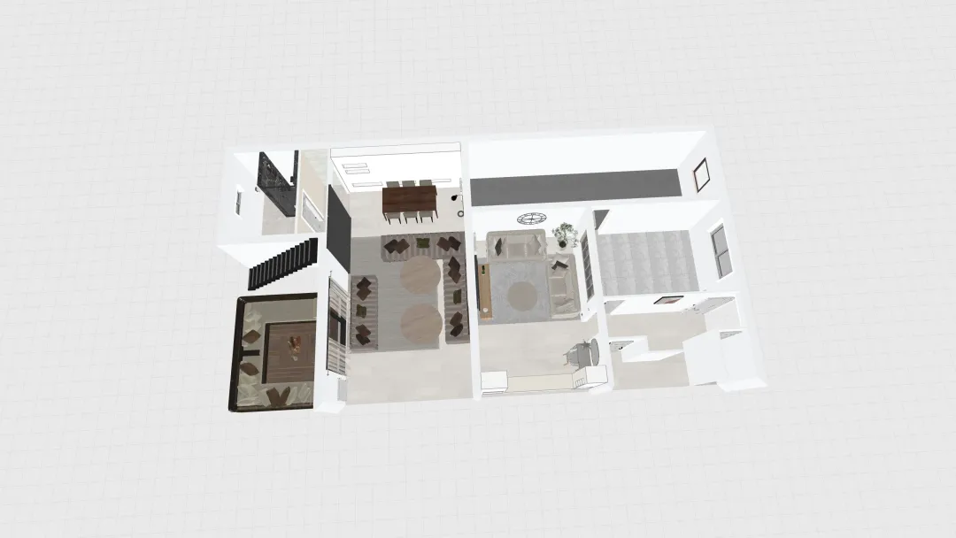 PROJET HONGRIE 3d design renderings