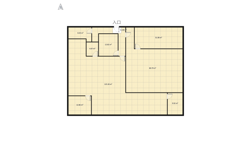 Promelit - area caffe floor plan 314.53