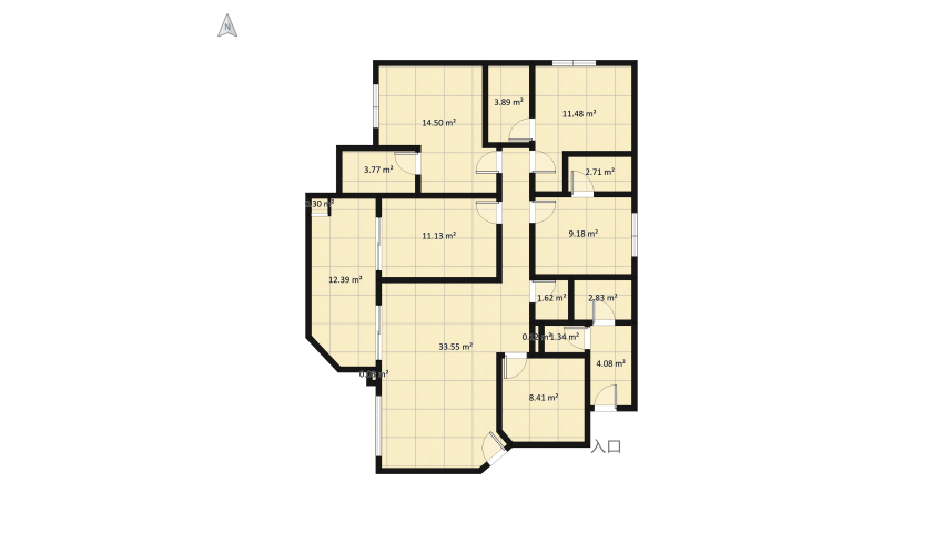 Apartamento Dudu&Paula floor plan 139.08