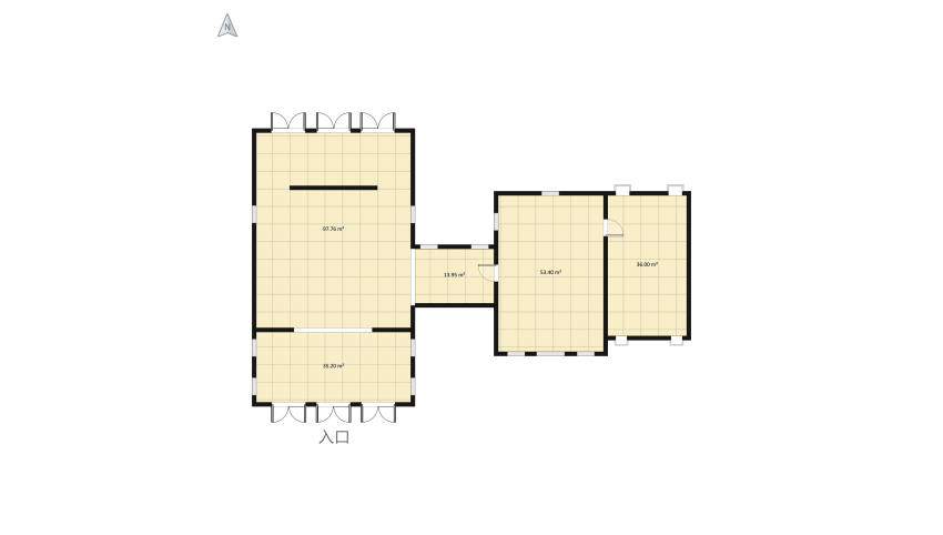 summer house floor plan 252.85