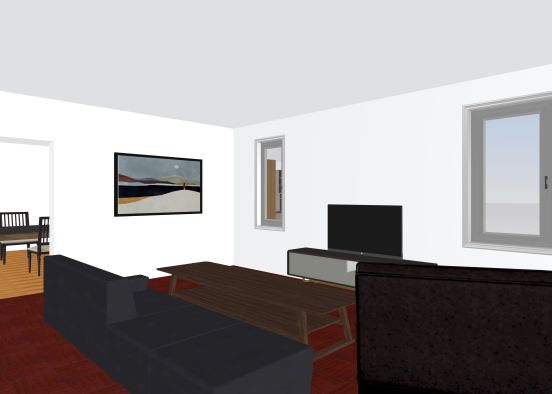 Copy of living room Design Rendering