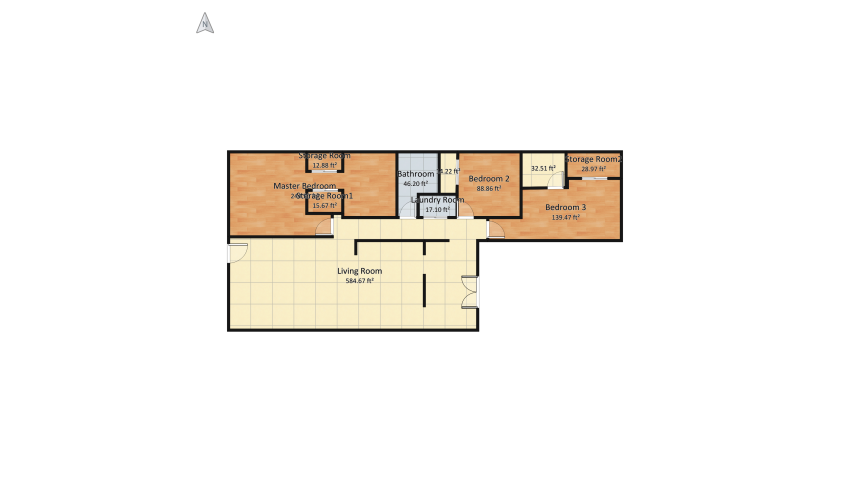 Copy of Tiffany's House floor plan 122.73