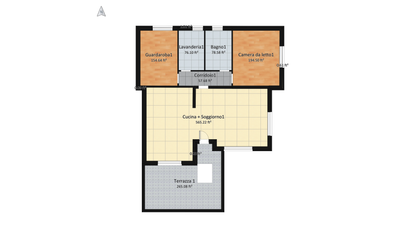 Villa LuCe floor plan 747.41