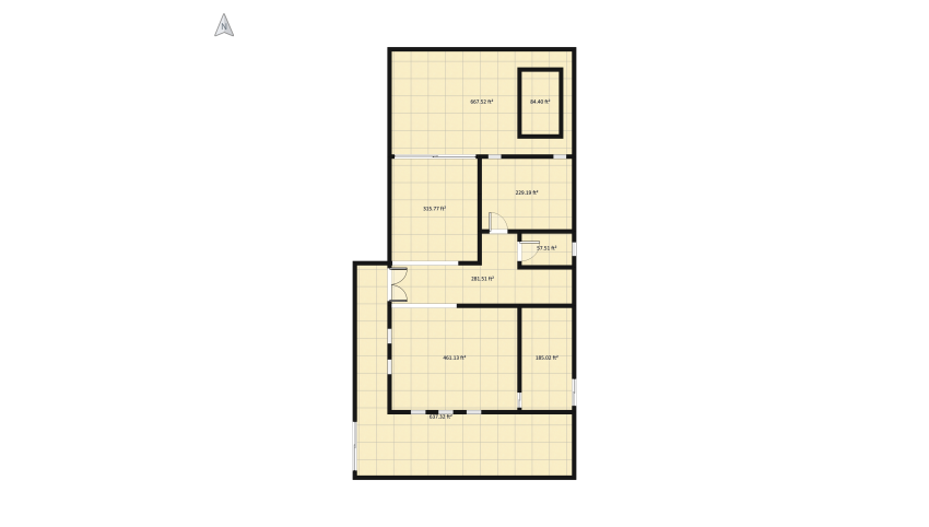 Casa Beca e Samir floor plan 457.47