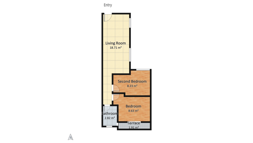 minha casa floor plan 81.3