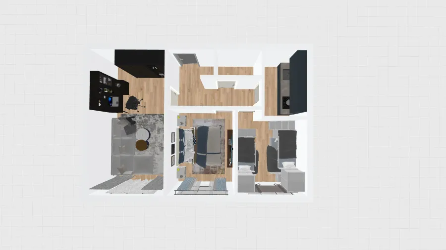 квартира Вани 3d design renderings