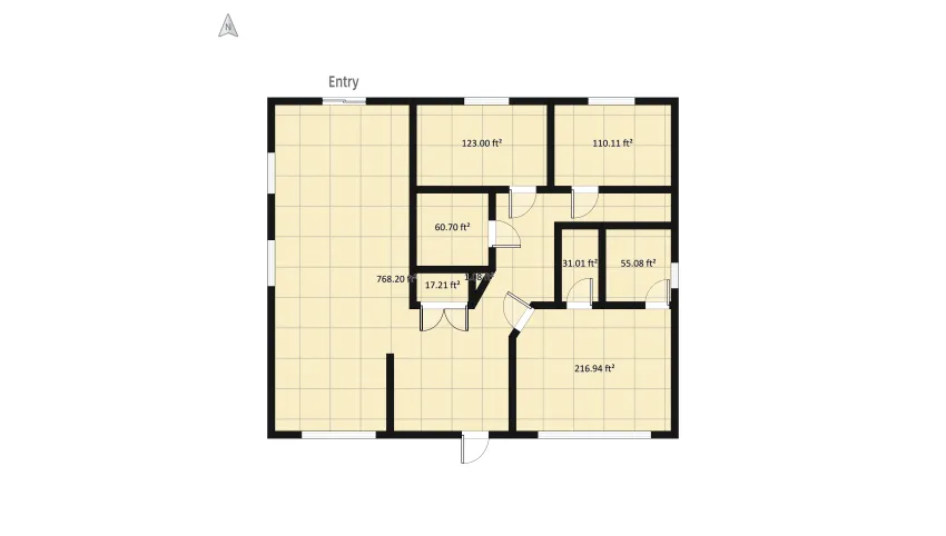 nawa7260【System Auto-save】Grade 9 Architectural Design floor plan 145.46
