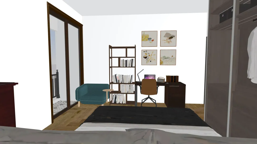 Simple Apartment  - Mr.Huy_copy 3d design renderings