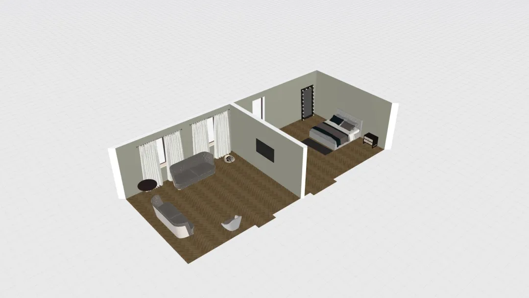 First Room(Facs ll) 3d design renderings