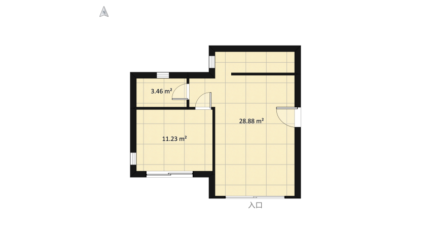 Lefkada Villa floor plan 334.91