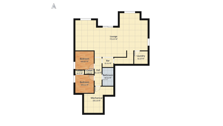 Copy of Meadowridge Basement floor plan 140.8