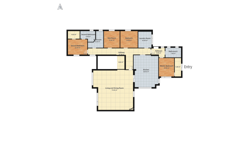 Casa valentina e Dino Caserta 2 B floor plan 580.96