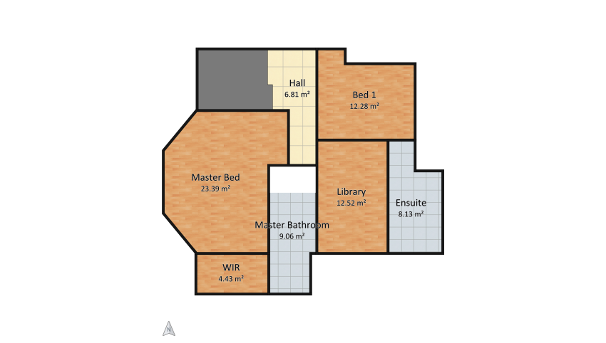Gull House floor plan 163.94