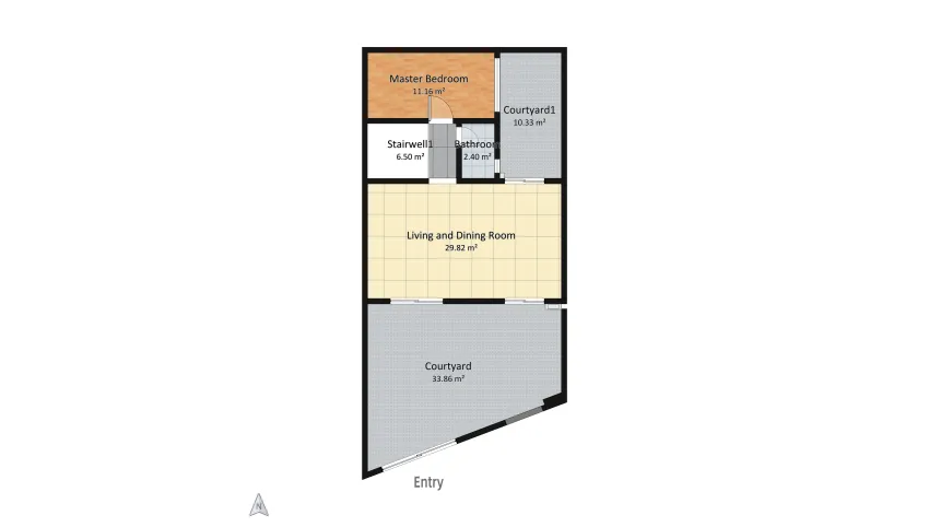 Final house brick and plates floor plan 195.33
