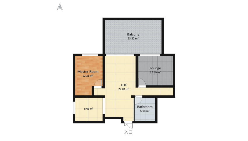 Copy of Room 4 - Natural Wood Tones floor plan 103.16