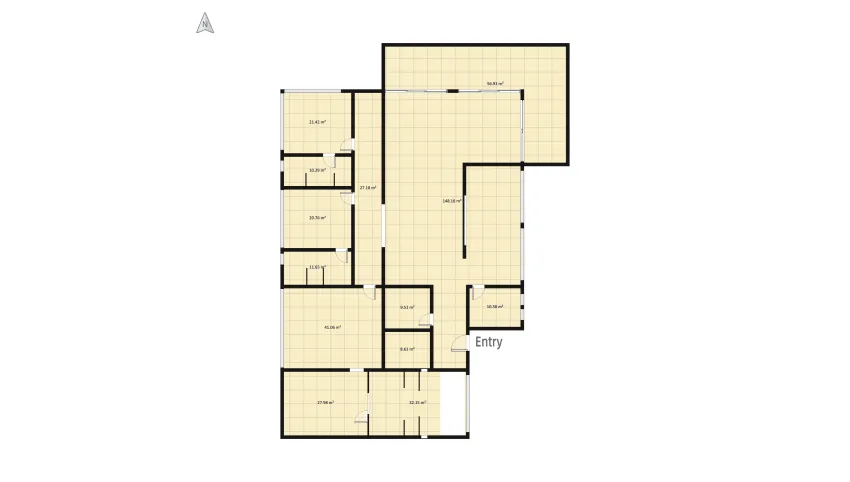 jeon's apartment floor plan 426.09