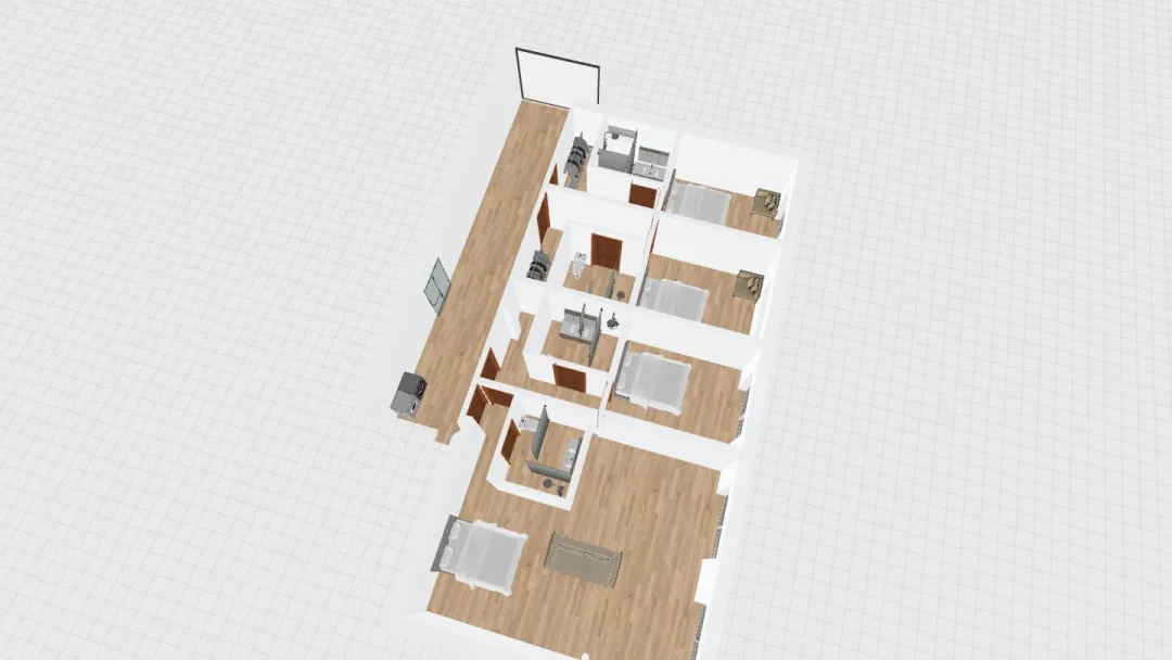 Copy of Apartamento Vagueira19022023Esquelo3 3d design renderings