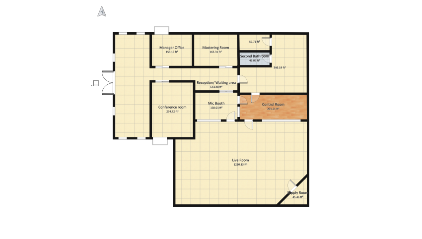 office floor plan 998.9