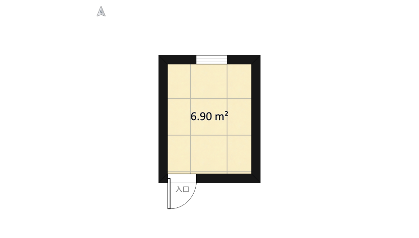 quarto pequeno floor plan 8.23