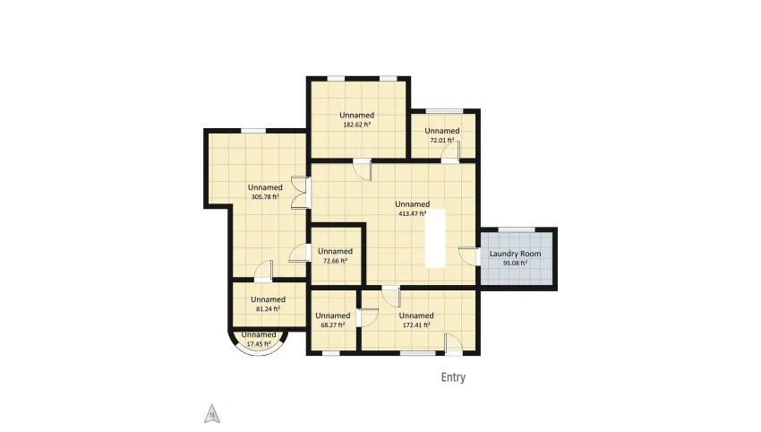 Tech house project floor plan 411.81
