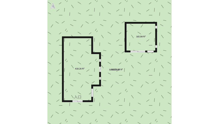 My Future Tiny Home (WIP) floor plan 1975.82
