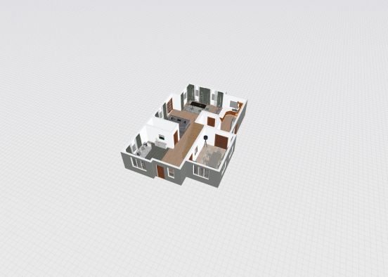 2 story house Design Rendering