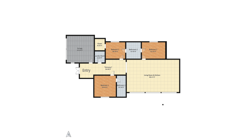 Dream Home floor plan 260.84