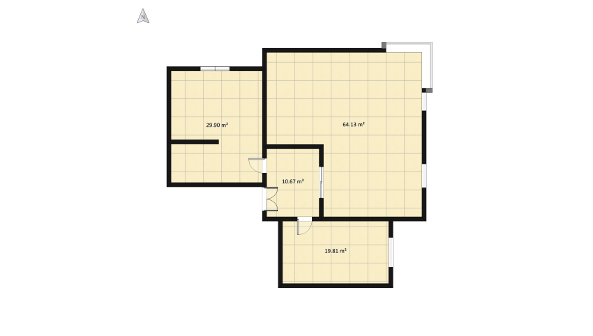WABI SABI: Small home floor plan 136.03