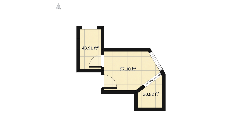Suite C201 floor plan 19.44