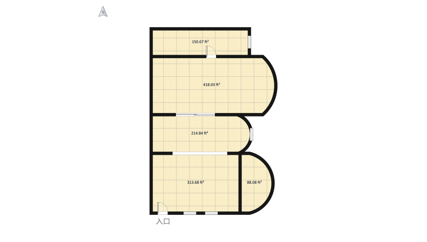 A space that's all mine floor plan 110.03