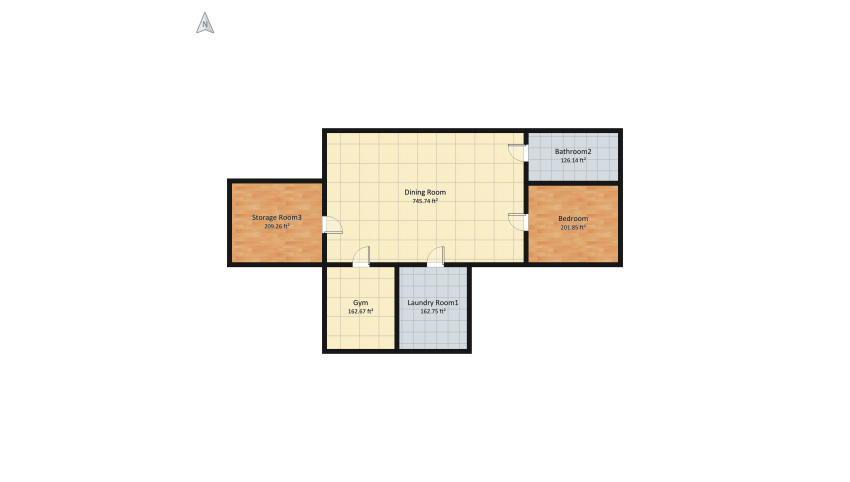 Aqil House floor plan 627.64