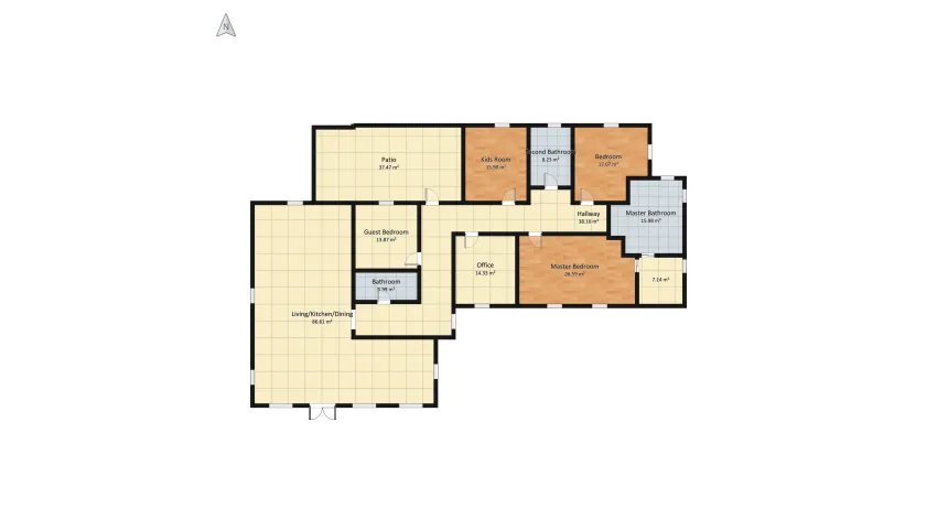 Single Level Family Home floor plan 318.46