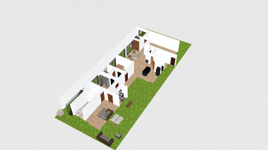 Rooftop 2 3d design renderings