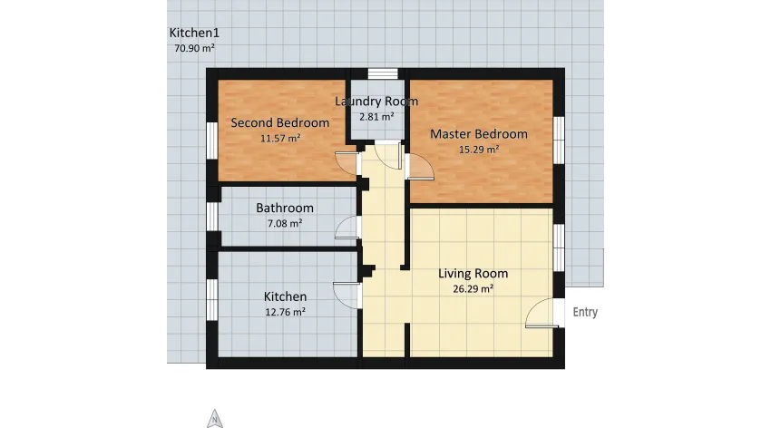 Casa Luca e Nelli 5 floor plan 146.72
