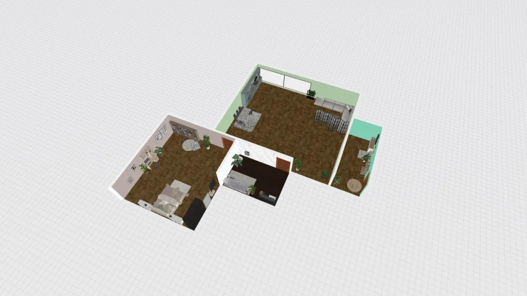 Wystruj domu należy do stylu właściela 3d design renderings