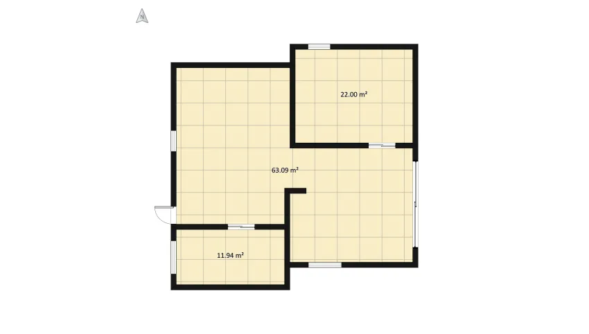 DOM Z 1 PIĘTREM floor plan 106.41