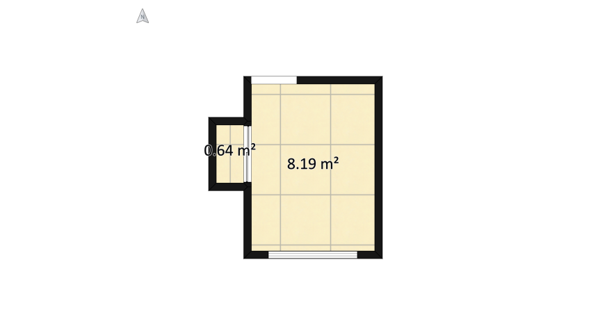 4畳半 floor plan 27.25