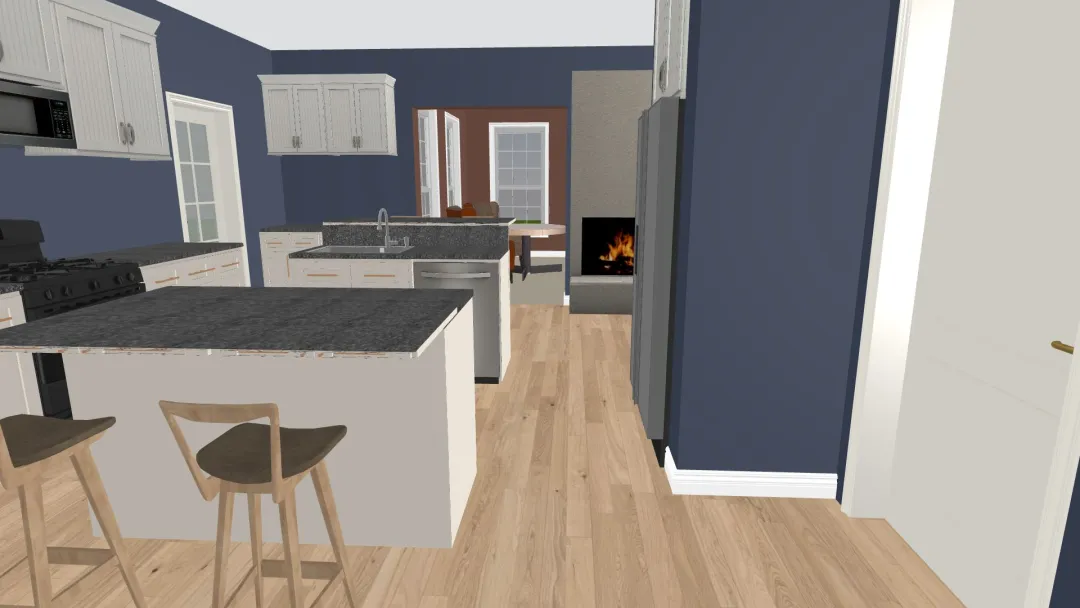mom and dad kitchen reno 3d design renderings