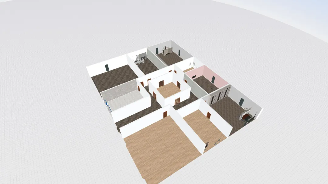 Copy of 5 Wabi Sabi Empty Room 2 3d design renderings