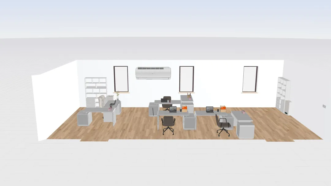TJP-OFFICE 1 3d design renderings