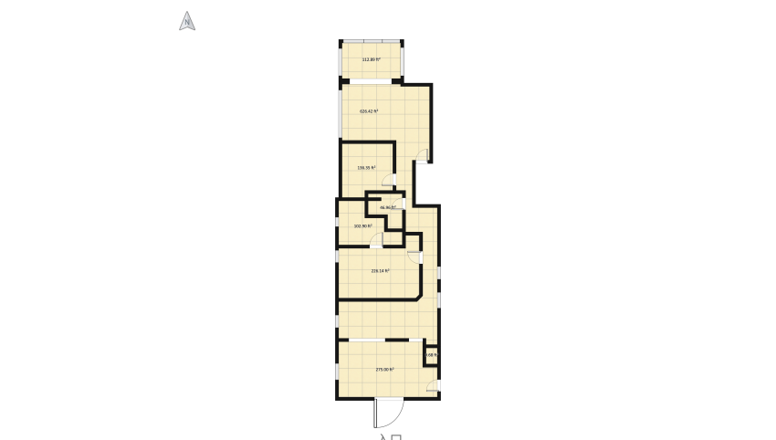 Keogh Residence floor plan 163.7