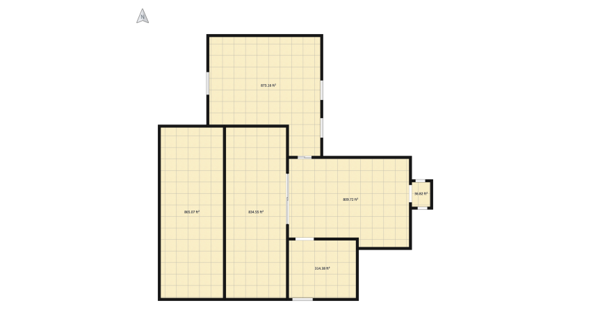 two story apartment floor plan 653.8
