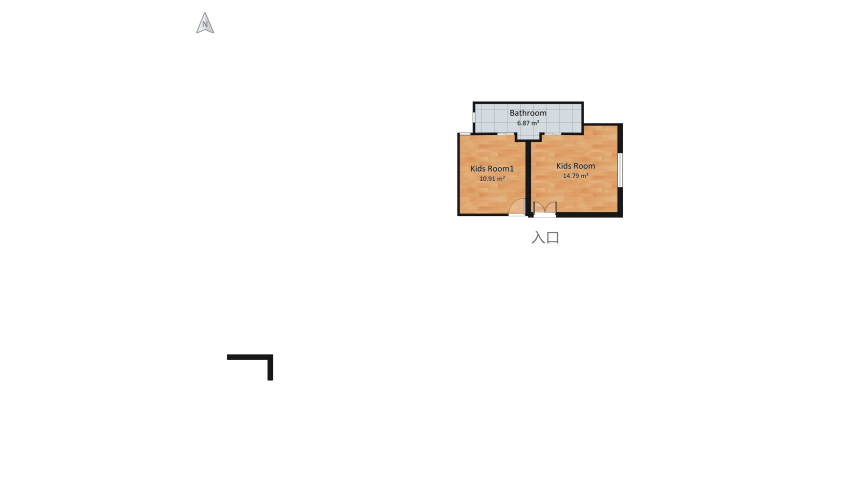 The Healy Kid's Ensuite and Bedrooms floor plan 35.79