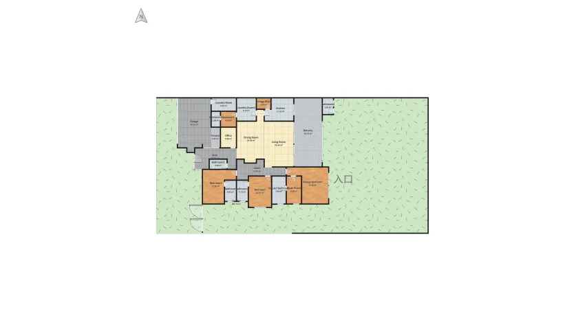 Elisete - P1 - 4x7 floor plan 798.37