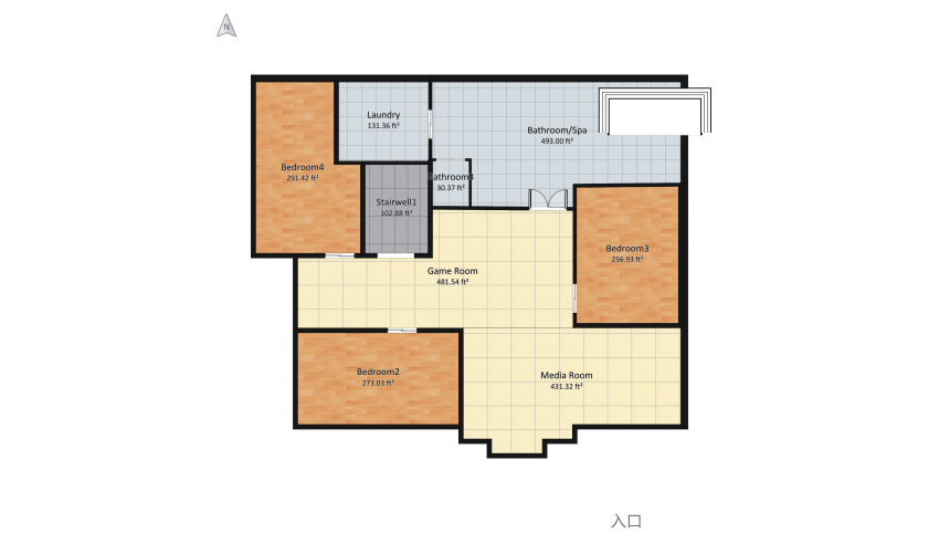 SPI Beach House floor plan 581.99