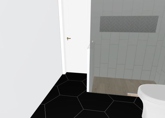 Home Bathroom Design Rendering